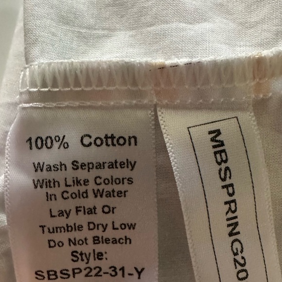 SMOCKING BIRD PASTEL PLAID COTTON PANTS SIZE 8 - Picture 10 of 10